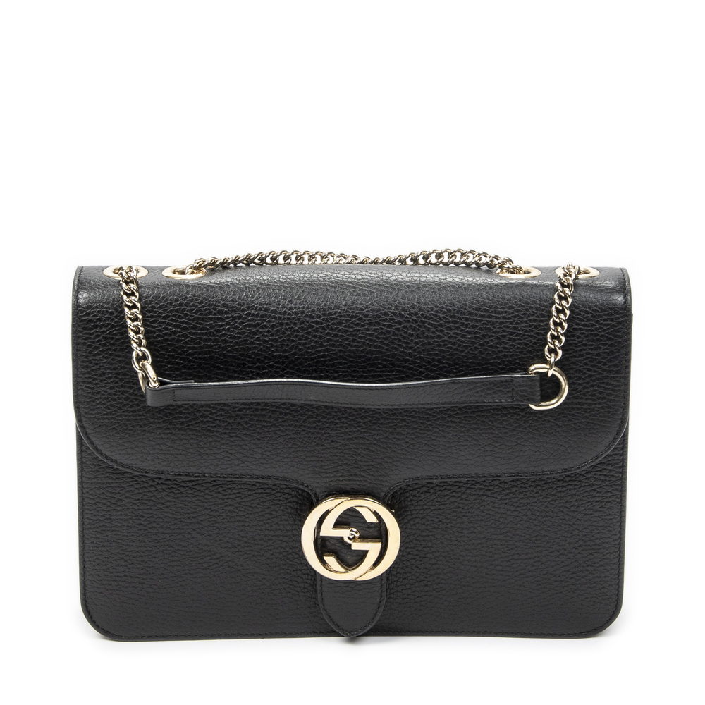 Gucci Medium Interlocking GG Chain Crossbody
